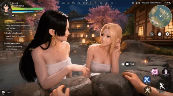 超性感爽游“实机”公开！与二次元女神洗澡谁顶得住